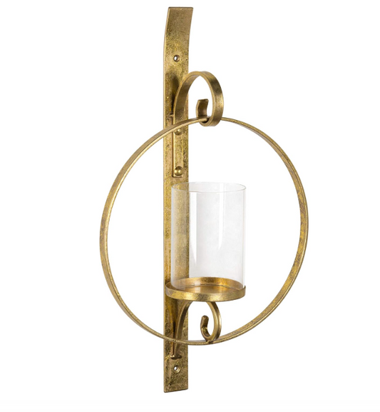 Doria Metal Candle Holder Sconce
