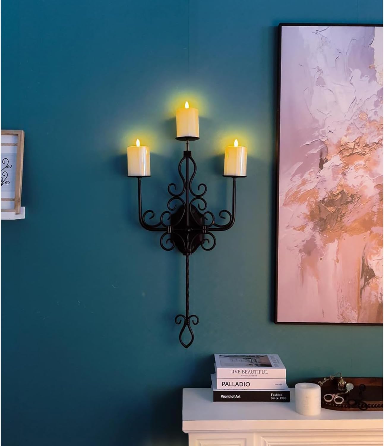 Gothic Victorian Candle Sconce