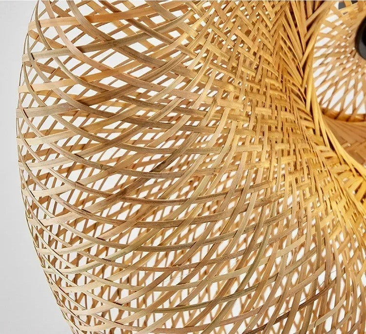 Handmade Bamboo Weaving Pendant Light