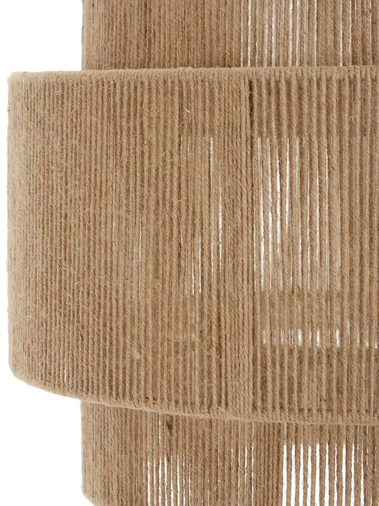 Hemp Rope Rattan Pendant Lamp