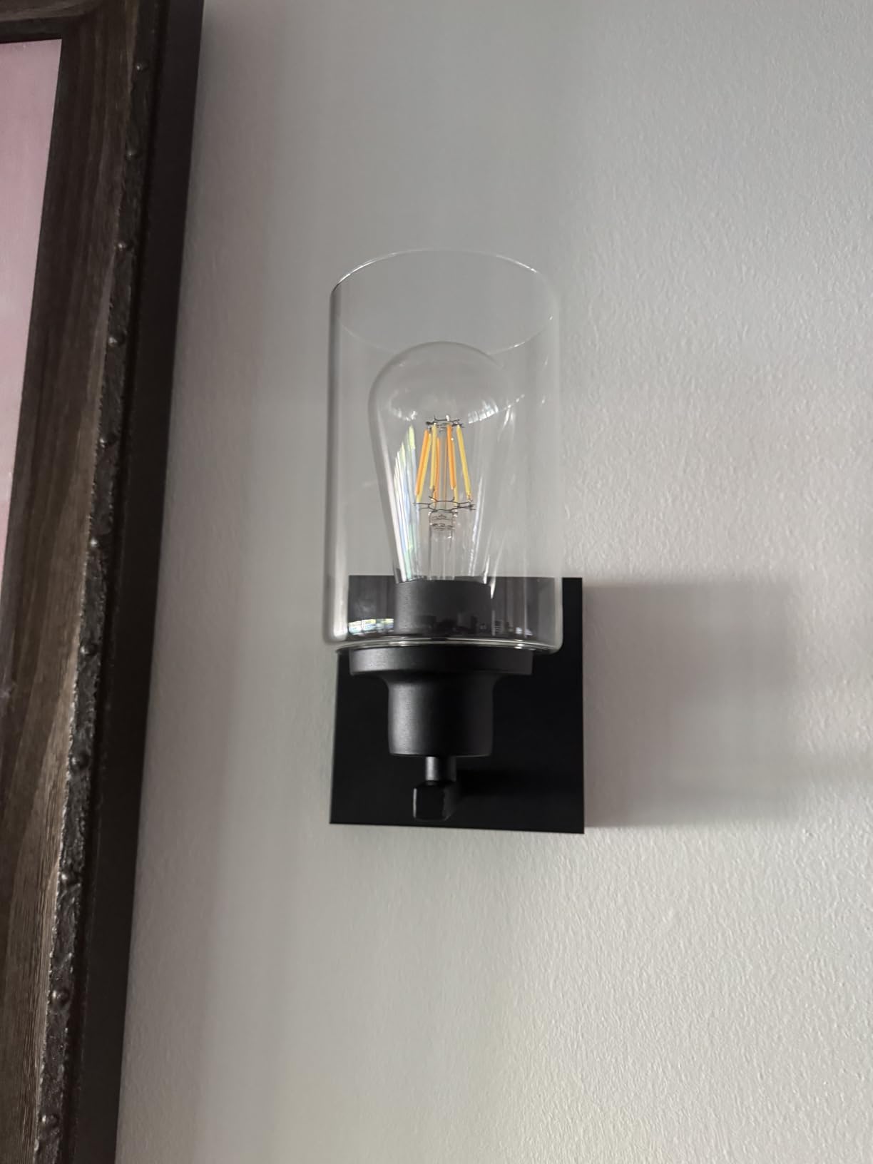 Modern Brushed Nickel Wall Sconce
