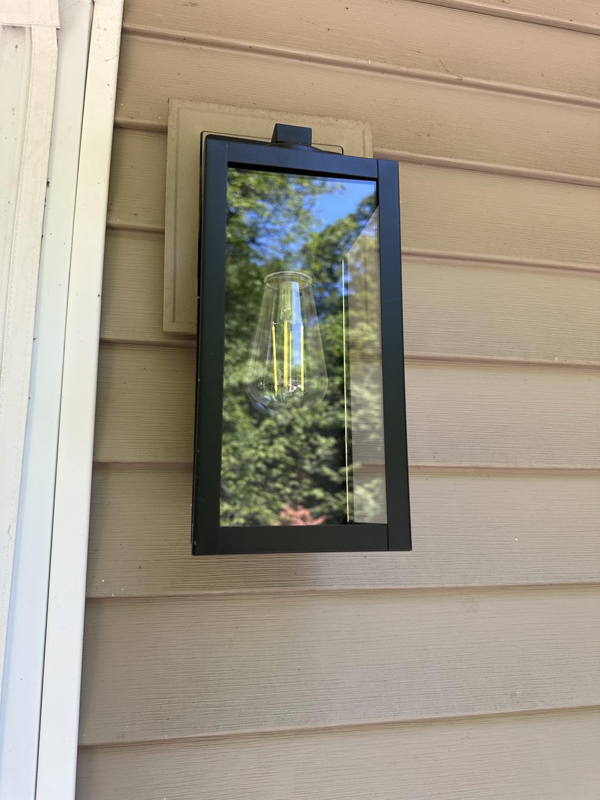 Outdoor Entryway Lantern Wall Sconce Set