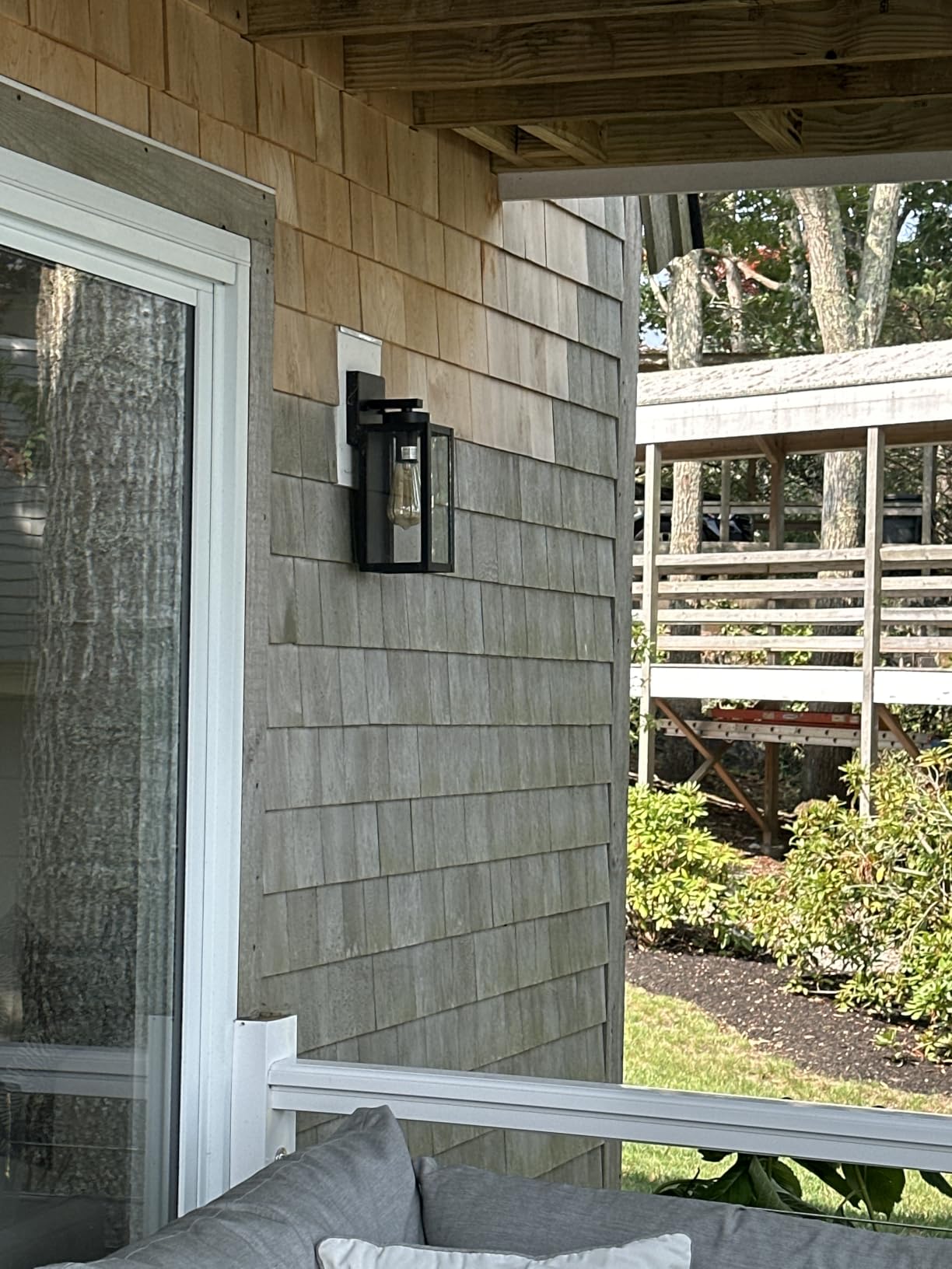Outdoor Entryway Lantern Wall Sconce Set