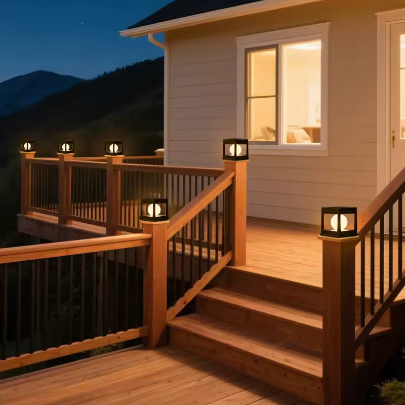 Outdoor Garden Lawn Pillar Lamp