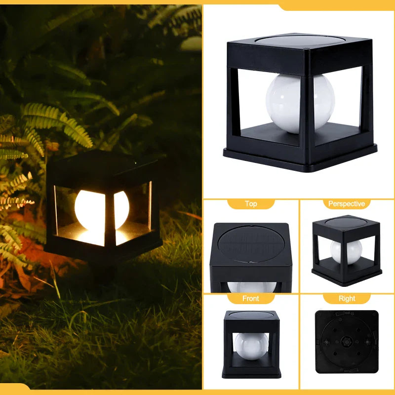 Outdoor Garden Lawn Pillar Lamp