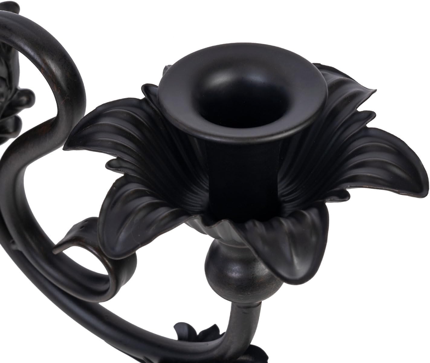 Rustic Metal Gothic Candle Sconce Set