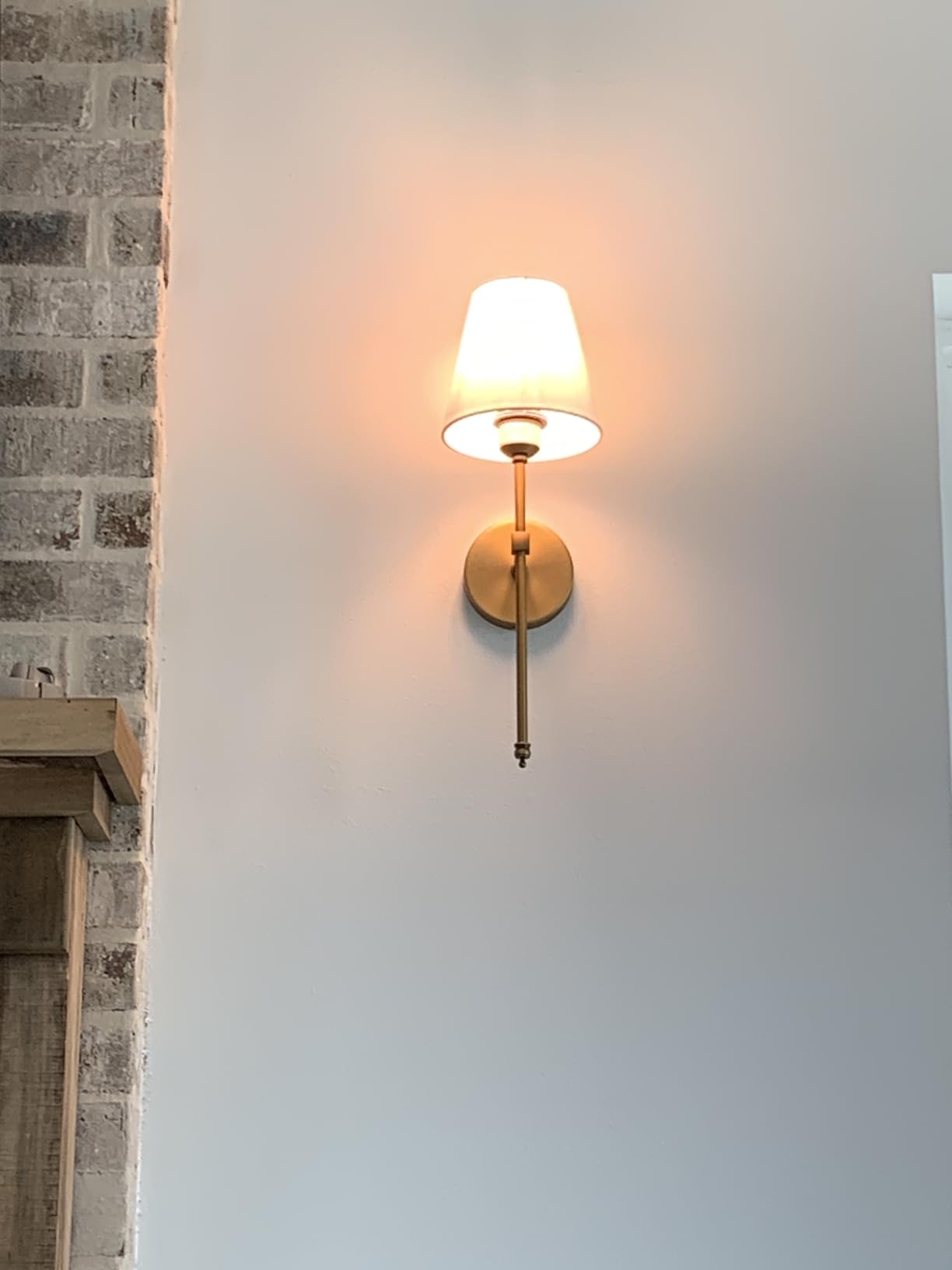Vintage Style Gold Wall Sconces Set