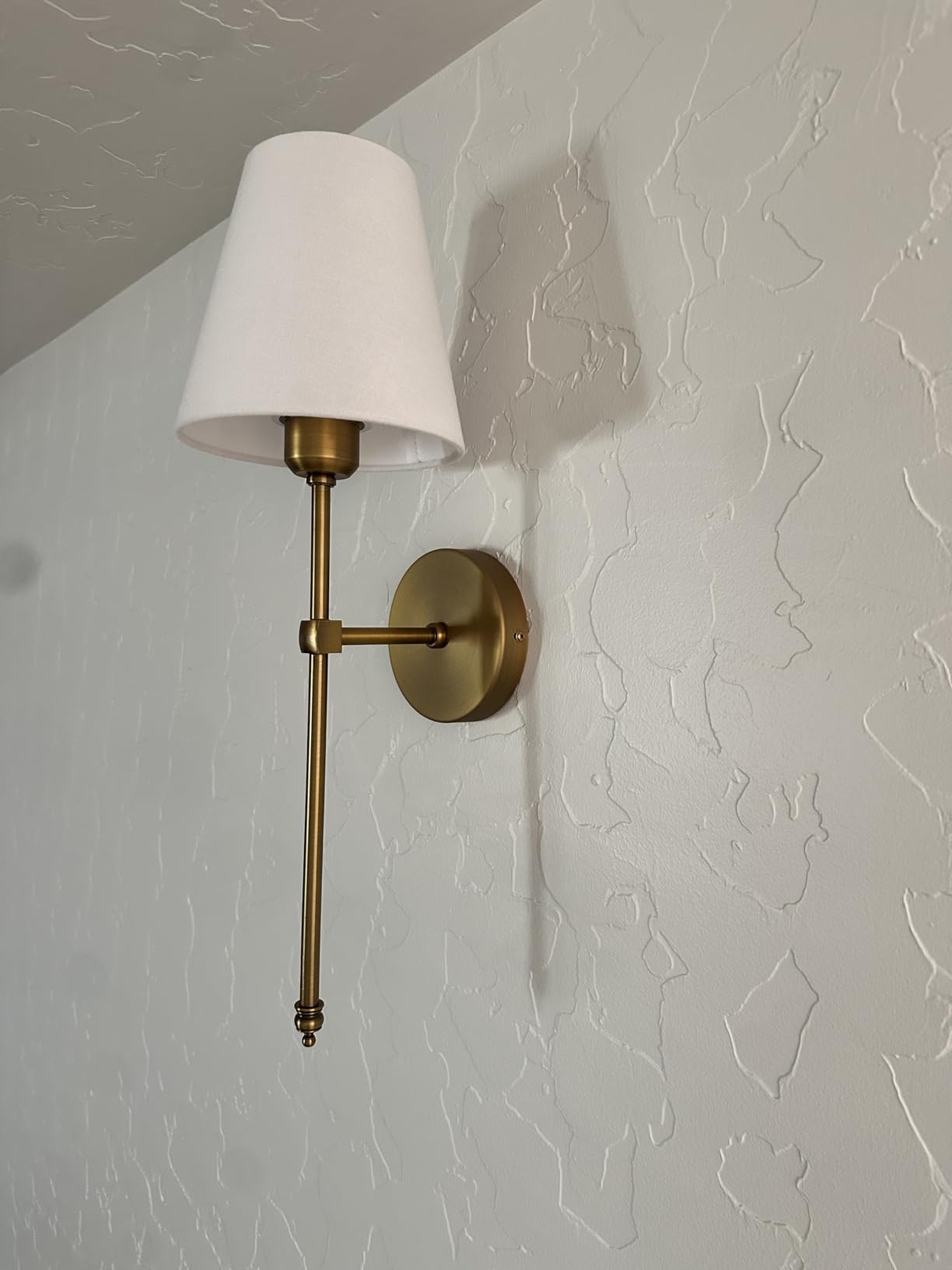 Vintage Style Gold Wall Sconces Set